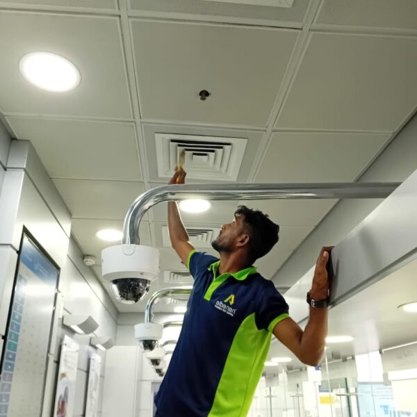 Ceiling cleaning at al ansari exchnage albanan