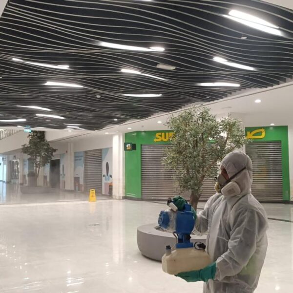 UCWF Market Mall - DIP Surface Disinfection albanan
