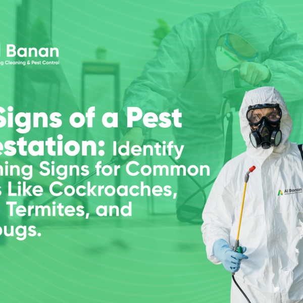 Discover the 10 signs of a pest infestation in your home, from droppings and odors to property damage and bites. Learn how to identify and prevent common pests like cockroaches, ants, termites, and bedbugs in Dubai. Keep your home pest-free with expert tips and professional solutions!